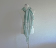 Tuch Schal Stola / Pareo Mintgrün ❤ Accessoires Damen Stola Schultertuch Sterne