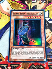 Enishi, Shiens Kanzler lcgx-de241 Unltd Ed (NM/VLP) Super Rare Yu-Gi-Oh!