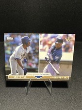 2022 Topps x Bobby Witt Jr. Collection #36 Ken Griffey Jr. / Ken Griffey Sr.