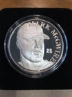 1oz Silver Bullion Mark McGuire 70th Home Run Commemorative with Box and Cert