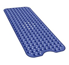 Extra Large Bath Mat 40x16 Non-Slip Shower Tub Mat Suction Cups Machine Washable