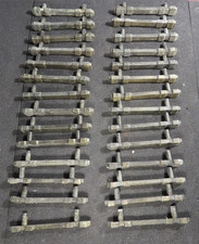 Lot of 28 vintage drawer cabinet pull handle hardware MCM Mid Century Style 4.5"