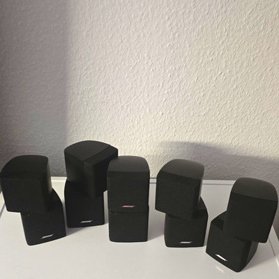 Bose Acoustimass Heimkino-Lautsprechersystem 5.0 verkabelt Schwarz