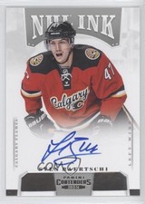 2013-14 Panini Playoff Contenders NHL Ink Sven Baertschi #I-SB Auto 0f8
