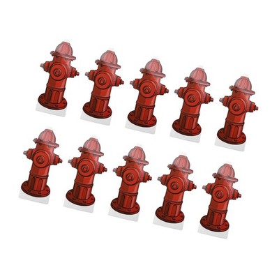 10x Dog Pee Pad Trainer Paper Fire Hydrant Shaped Pet Diaper Pad Guide For SET