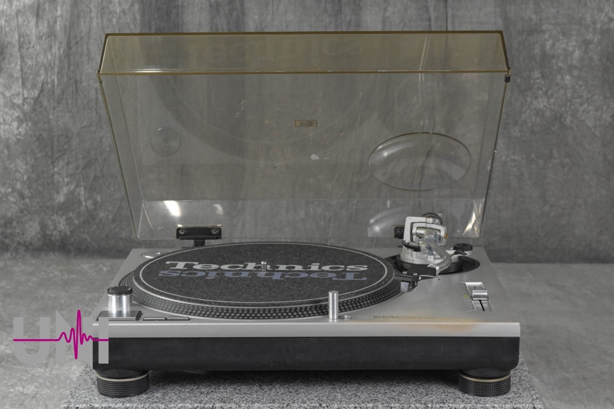 Technics SL-1200MK2-A Silver Direct Drive DJ Turntable in Good