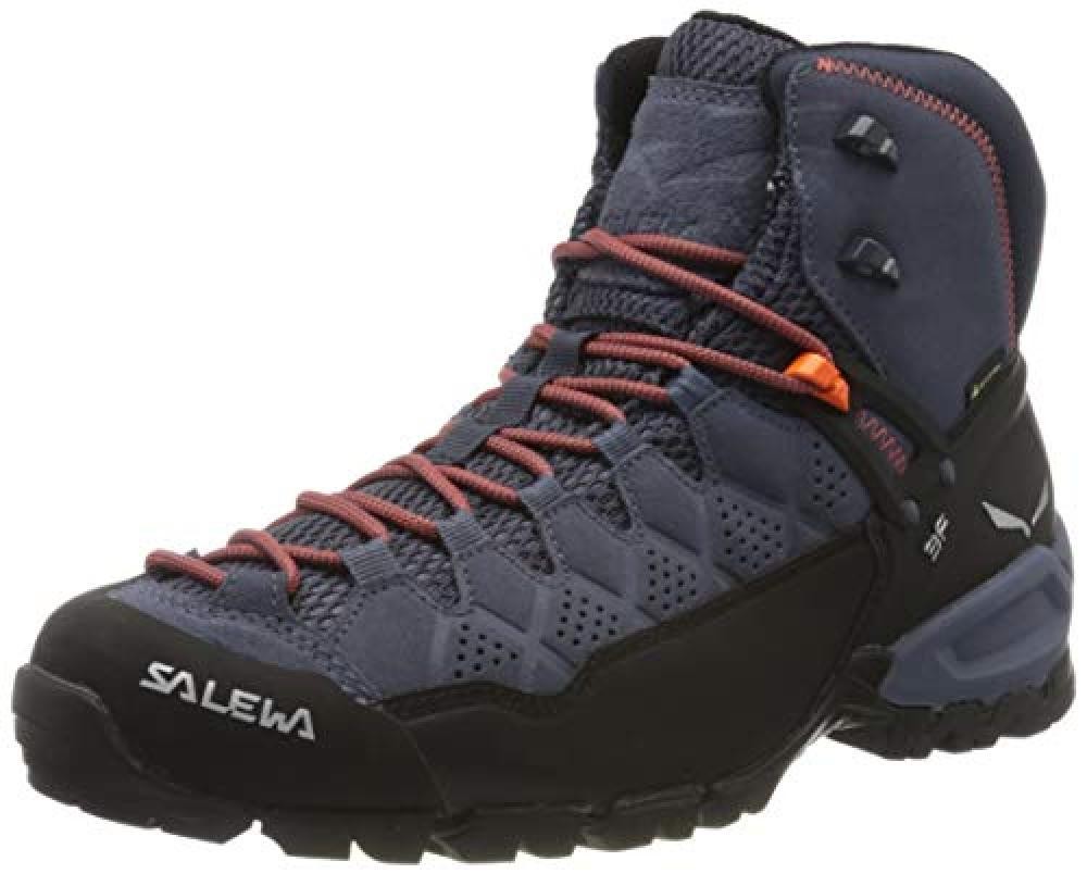 (TG. 44 EU) SALEWA Ms Alp Trainer Mid GTX, Scarpe da Arrampicata Alta Uomo, Blu