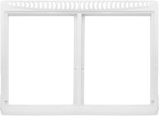 Crisper Drawer Cover Frame Compatible with Frigidaire Refrigerator 240364787
