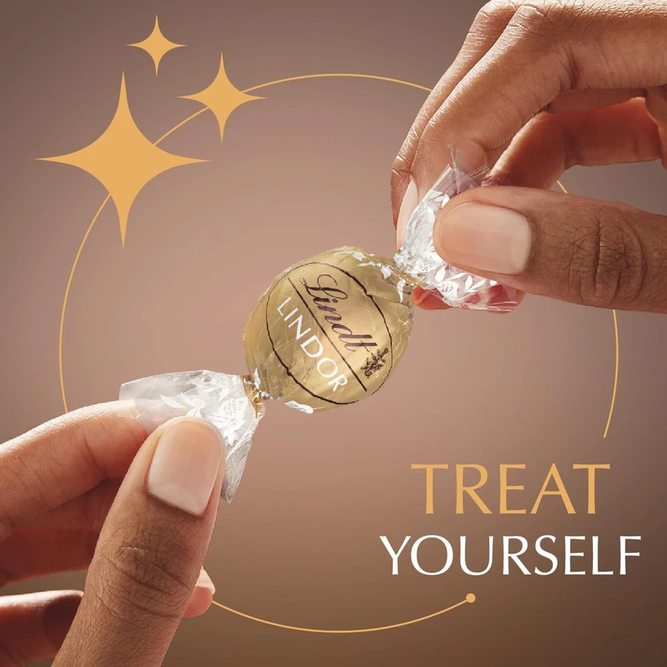 Paquete de 6 caramelos Lindt Lindor Fudge Swirl chocolate con leche 5,1 OZ, CAD-30 de noviembre/2025 Foto 4 de 4