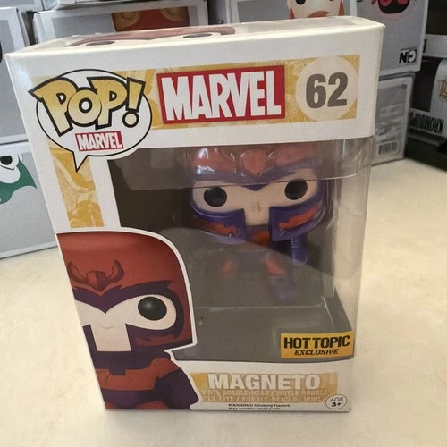 Funko Pop! Vinyl: Marvel - Magneto - (Metallic) - Hot Topic (Exclusive) #62