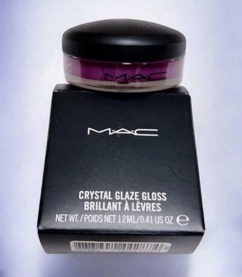 MAC Lip Gloss Flex Appeal Crystal Glaze Purple Sealed New In Box