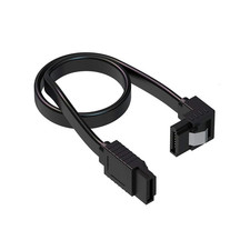 SATA Cable III,1 Pack SATA Cable III 6Gbps Straight HDD SDD Data Cable with Lock