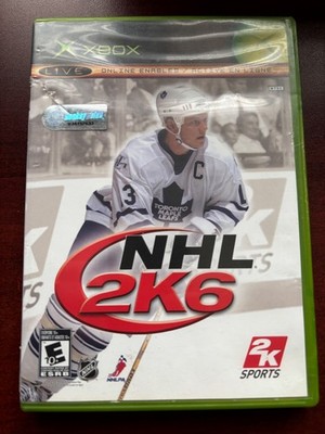 MICROSOFT XBOX - NHL 2K6 MATS SUNDIN COVER - CIB GOOD CONDITION