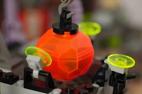 LEGO LIFE ON MARS 7317 Aero Tube Hangar - 100% complete w/ box and manual