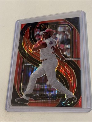 2025 Panini Select - Premier Level Ken Griffey Jr #142 Red Flash