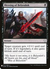 x4 Blessing of Belzenlok - Mystery Booster - NM - MTG