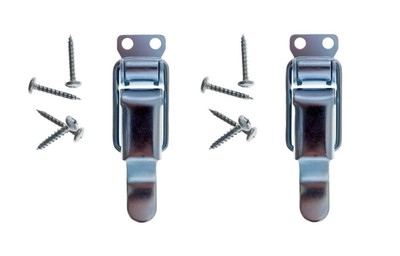 2 Pack Medium Draw Latch - Penn Elcom 0528 - Zinc Finish