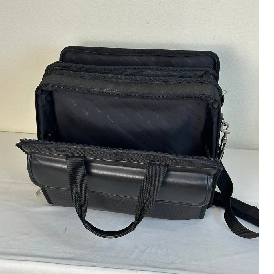 Maletín para portátil Targus negro lona/cuero 16 pulgadas Foto 4 de 4