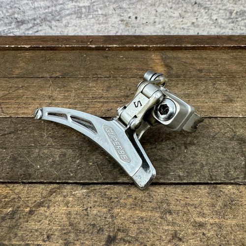 Vintage Suntour Superbe Front Derailleur 28.6 Clamp Double Bottom Pull 70s 80s