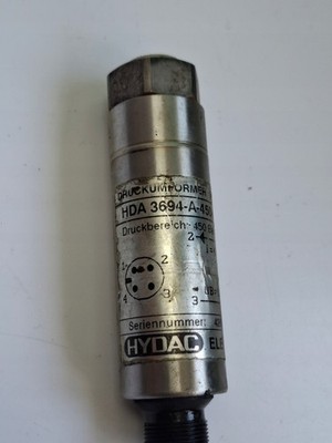 Hydac HDA 3694-A-450-000 Pressure Transmitter Transducer Sensor 450 Bar 4-20mA