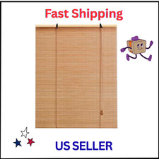 Custom Bamboo Shades for Windows and Patios - Stylish Privacy Blinds 18W X 36L