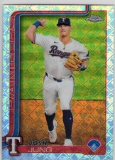 2025 Topps Chrome Logofractor Edition - Josh Jung #220