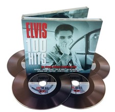Elvis   Elvis 100 Hits 4 CD Box Set Compilation Album - NEW