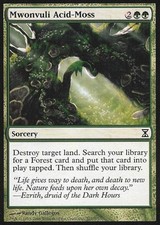 Mwonvuli Acid-Moss - Medium Play MTG Time Spiral