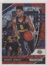 2020-21 Panini Prizm Draft Picks Fast Break Red 72/125 Markus Howard #80 rf2