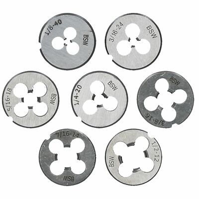 1/8'' - 1/2'' Whitworth BSW 1''/25mm Die Thread Cutter