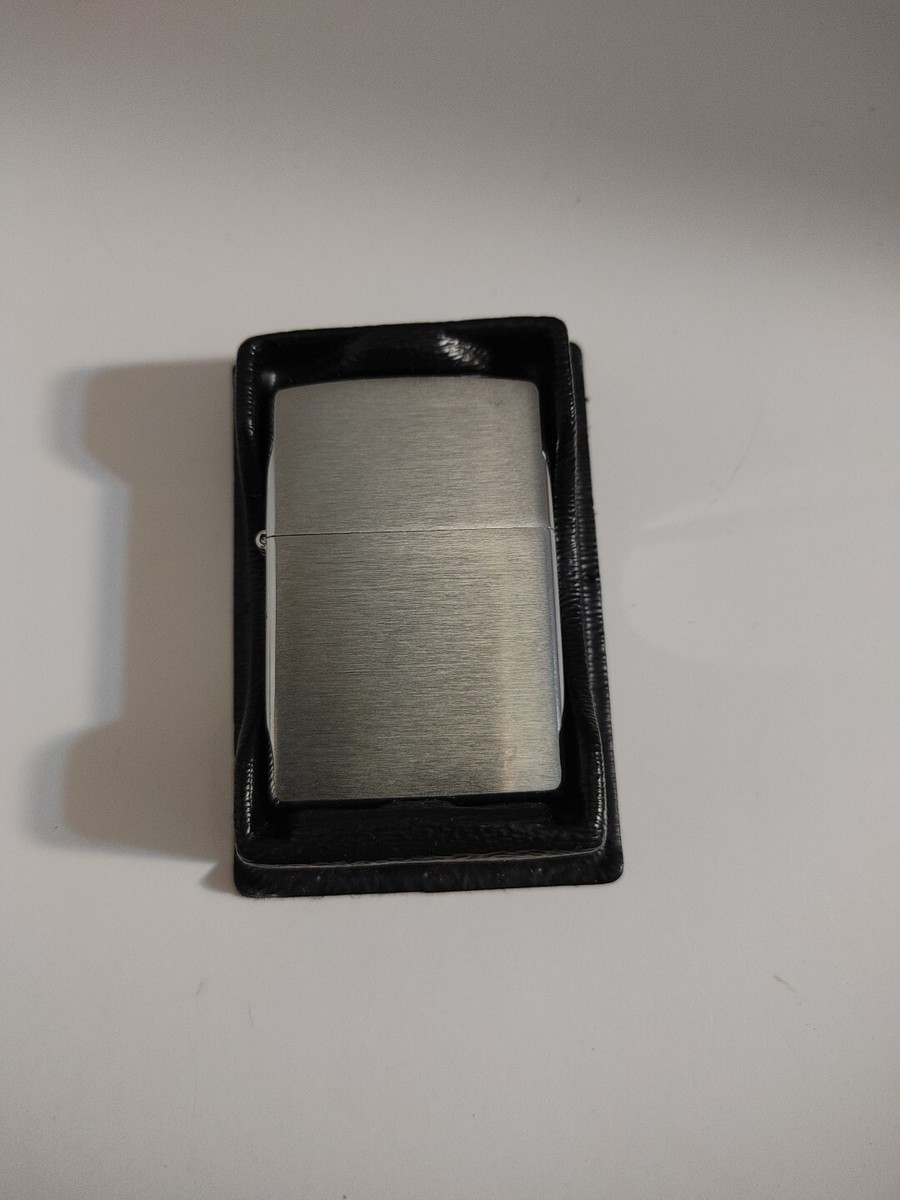 2005 Zippo Windproof Lighter Satin Chrome A1 | eBay