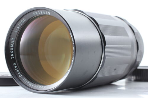 [Near MINT] Pentax SMC Takumar 200mm f4 Telephoto Lens for M42 From JAPAN - Picture 1 of 13