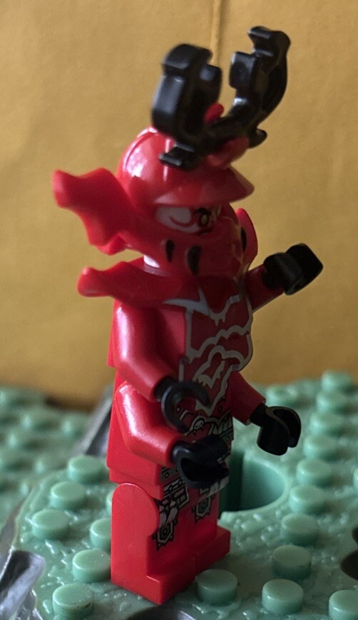 LEGO NINJAGO General Kozu Red Minifigure From Garmatron Set