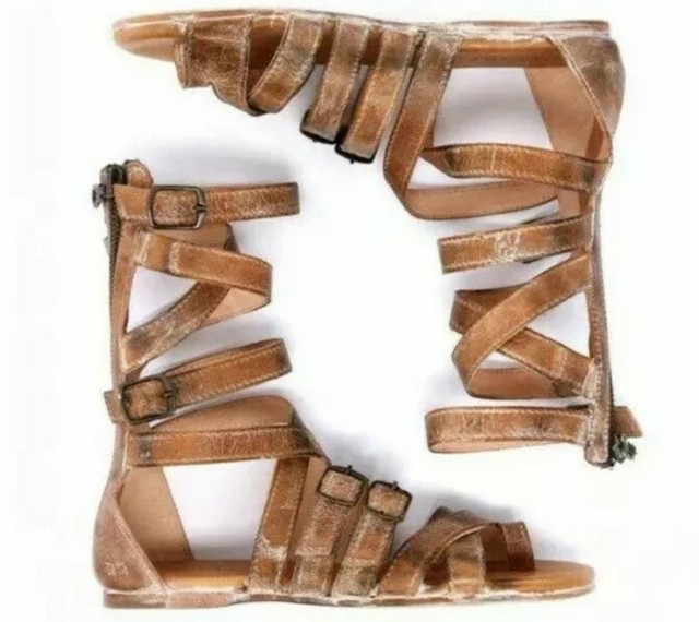 woven gladiator sandals