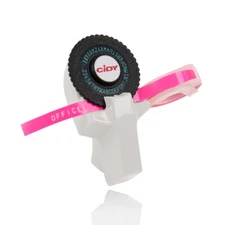 Manual Embossing Label Maker Numbers Printer PVC 9mm Tape Lettering G1O9