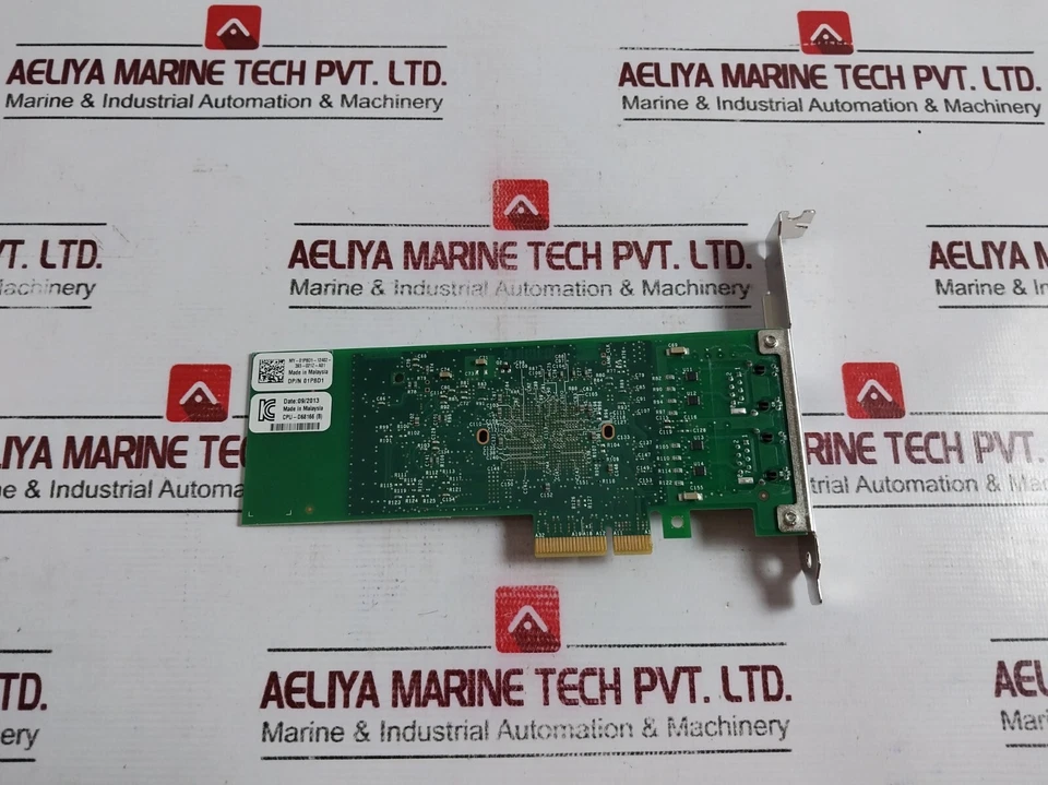 Intel CPU-D68166 (B) Dual Port Server Adapter Network Card 01P8D1 C93606-002 - Image 3 of 4