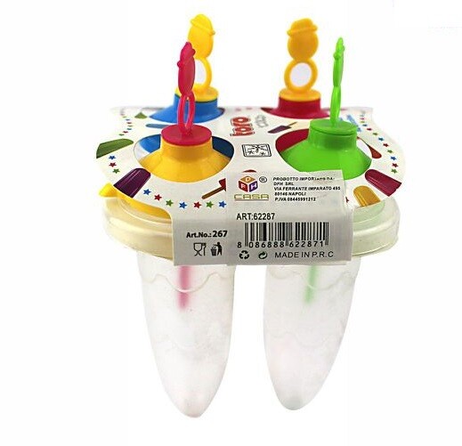 Set De 4 Piezas Moldes Para Helados En El Congelador DFH