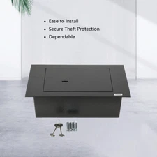 Steel Plate Underground Hidden Floor Safe For Money Jewelry Home Security