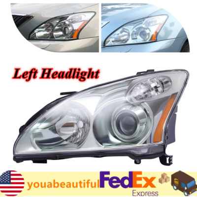 Left Headlight HID+Halogen Headlamp for Lexus RX330 RX350 RX400h 04-2009 W/o AFS