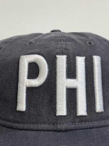 Womens New Era Philadelphia Eagles Gray Authentic OSFA Strapback 9Twenty Hat Cap - Picture 4 of 12