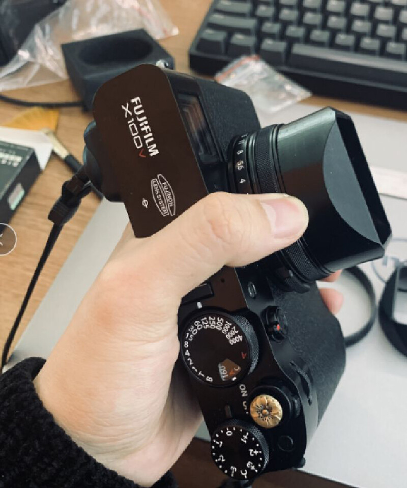 Classic Negative X100f Fujifilm X100F Digital Camera (Black