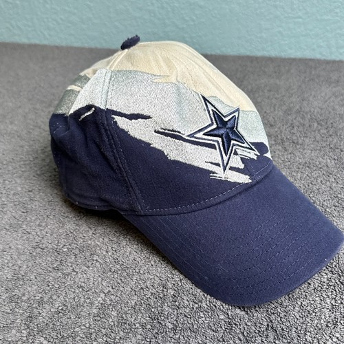 Vintage Dallas Cowboys Hat Cap Reebok Paintbrush Small Medium NFL Football - Picture 3 of 10