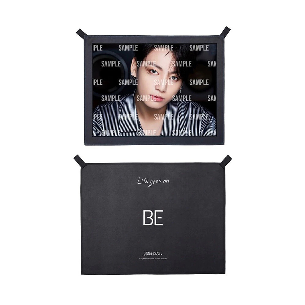 BTS BE OFFICIAL MERCH Fabric Poster Jungkook V Jimin Jin Suga J