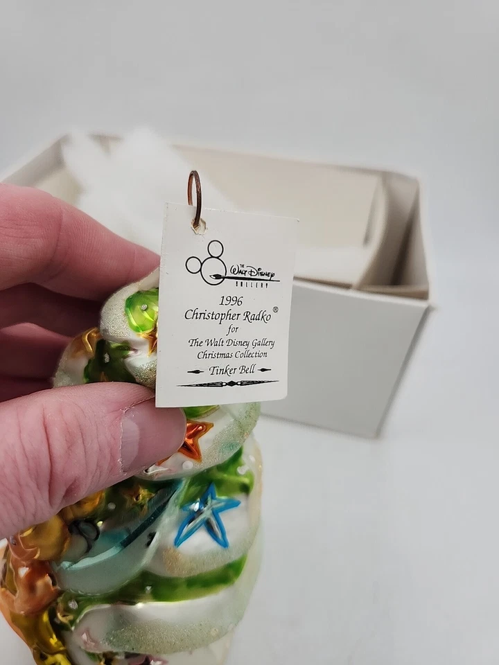 Christopher Radko Disney TINKERBELL/Tinker Bell/Peter Pan adorno de Navidad Foto 4 de 4