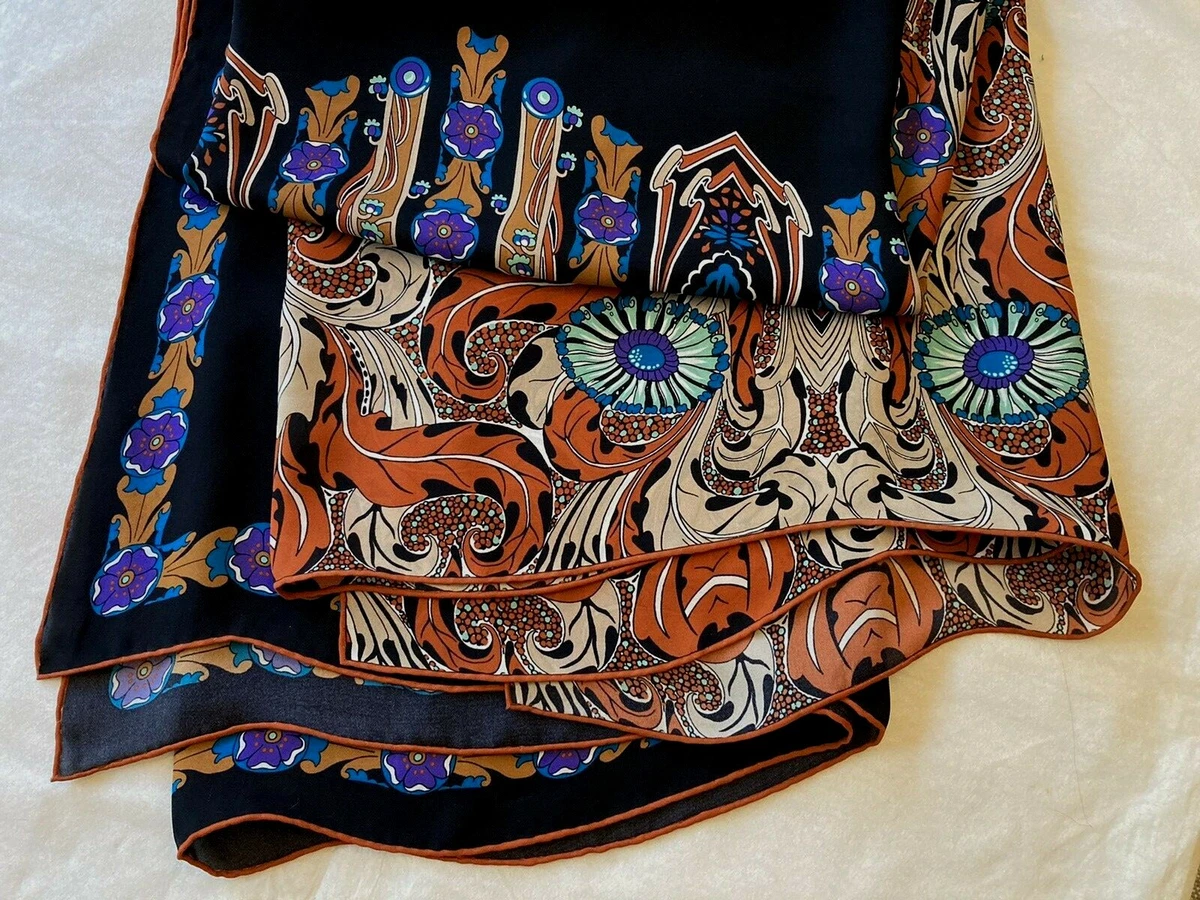 Gucci silk shop scarf ebay