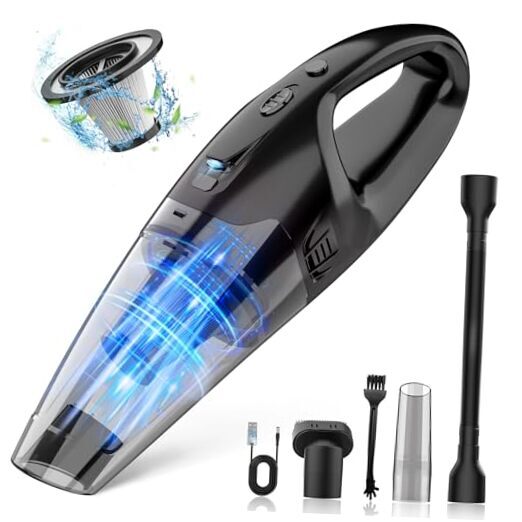 Handheld Vacuum Cordless Rechargeable 3-in-1, Dust Busters Cordless