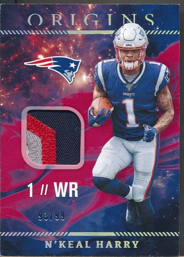 2019 Panini Origins Football Red N'Keal Harry #RP-19