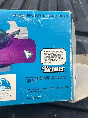wow Super Powers Lex-Soar 7 Kenner Vintage 1984 Original Box mint