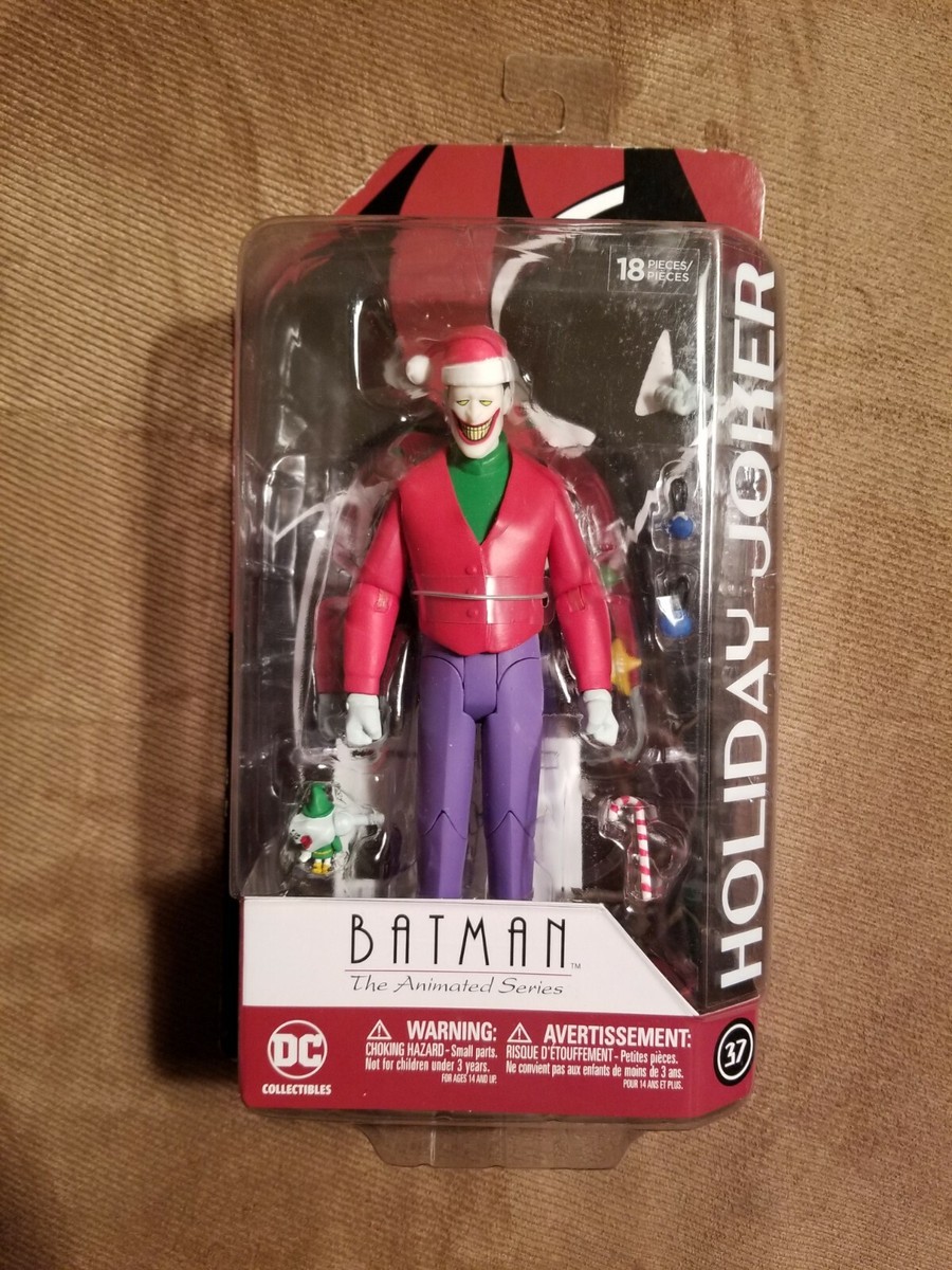 DC Collectibles クリスマス版ジョーカー フィギュア DC Collectibles Batman the Animated Series Christmas With