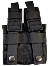 Blackhawk Tactical Double Pistol Mag Pouch Talon Flex MOLLE Black 37CL10BK EJ